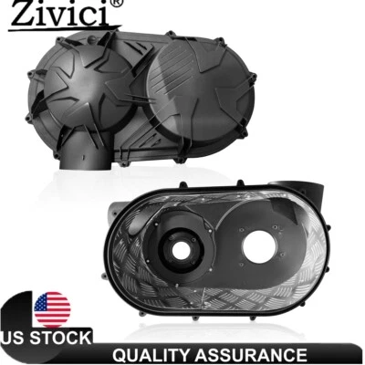 Outer & Inner CVT Variator Clutch Belt Cover For 2017-2022 Can Am Maverick X3 - Image 1 of 4