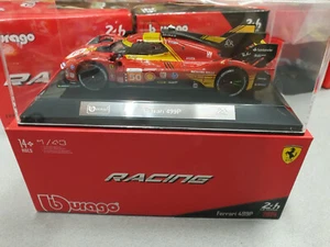 24H LE MANS 2024 FERRARI 499P DELUXE ED. 1:43 RACING - BURAGO MISB - Imagen 1 de 1