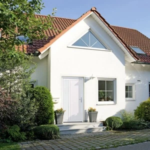 Haustür Weiß 98x200 cm PVC - Bild 1 von 11