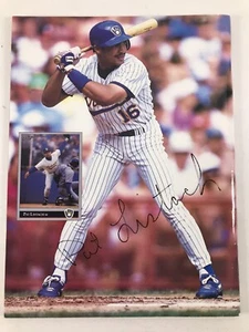 Autographed Pat Listach Hand Signed Beckett Magazine Milwaukee Brewers 1993 #95 - Picture 1 of 3