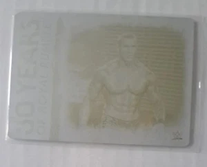 2018 Topps WWE Undisputed Randy Orton 30Years of Royal Rumble printing plate 1/1 - Picture 1 of 2