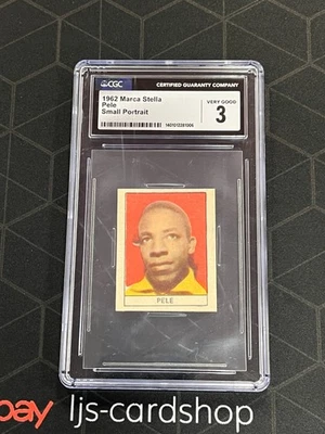 1962 Marca Stella Pele Small Portrait CGC 3 J1 - Image 1 of 3