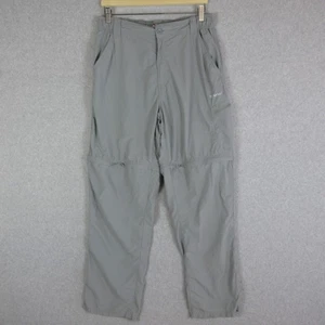 Pantalones Convertibles Simms Para Hombre Gris Medio Serie Guía Exterior Campamento Caminata Pesca - Imagen 1 de 12