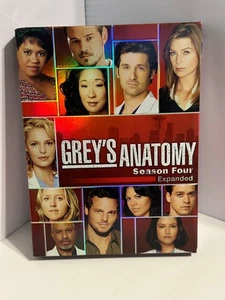 Grey's Anatomy Season 4 Expanded DVD Complete Set - Picture 1 of 4