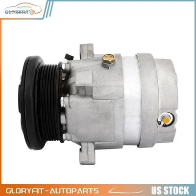 AC Compressor W/Clutch For 94-96 95 For Oldsmobile Cutlass Ciera 3.1L - Image 1 of 4