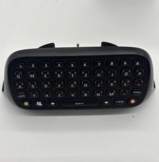 Microsoft Xbox 360 - Tastatur/ Chatpad in schwarz - FÜR Xbox 360 - Bild 1 von 1