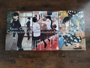 Komi Can't Communicate Volume 1 - 3 | English Manga Paperback Lot - Picture 1 of 3