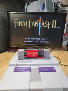 Final Fantasy 2 Super Nintendo (SNES 1991) testato e funzionante solo cartuccia - Foto 1 di 8
