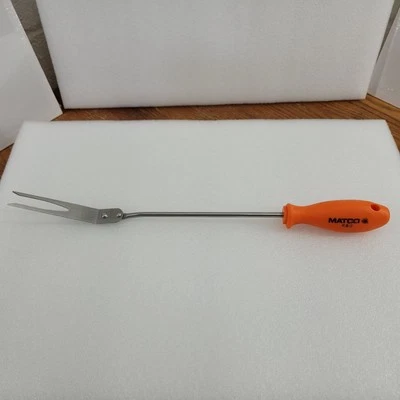 Matco Tools Barbacoa Acero Inoxidable Tenedor de Carne Parrilla Herramienta Naranja Foto 1 de 4