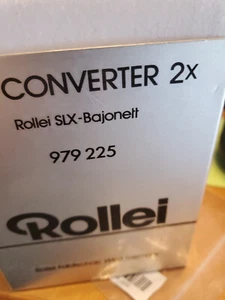 Rolleiflex SLX Converter 2x - Rollei Telekonverter - Teleconverter - Konverter - Bild 1 von 2