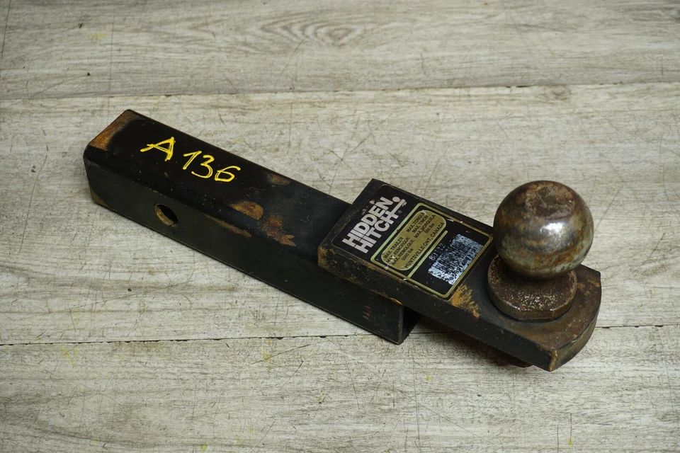 HIDDEN HITCH BALL MOUNT TOW TOWING TRAILER 5000 LBS TONGUE 500 LBS - Image 1 of 4