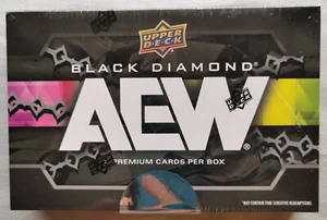 Upper Deck AEW All Elite Wrestling Black Diamond Hobby Box 2024 - Zdjęcie 1 z 2