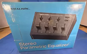 Realistic 32-1106, Stereo Parametric Equalizer, 3 Band Eq (NEW IN BOX!) - Picture 1 of 7