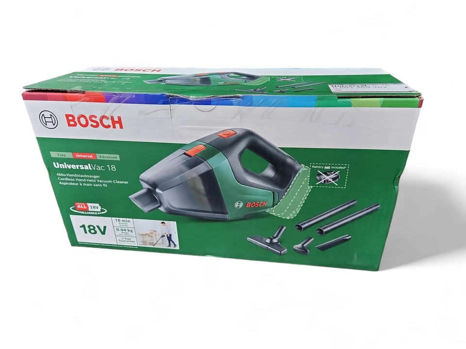 Bosch UniversalVac 18V Solo Akku-Handstaubsauger OHNE AKKU OHNE LADEGERÄT - Bild 1 von 1