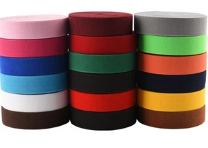 2---6cm Twill color elastic band clothing accessories - Picture 1 of 37