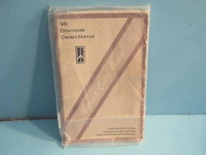 81 1981 Oldsmobile Cutlass/Cutlass Cruiser owners manual - Picture 1 of 1