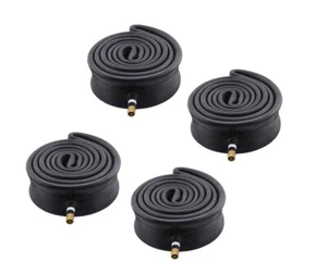 4 DURO Bicycle Inner Tube 27 x 1-1/8 1.1/4 33mm Thorn Resistant SCHRADER Valve - Picture 1 of 1