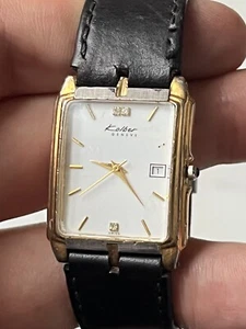 Vintage Swiss Watch with 3 Diamonds! KOLBER Geneve Ladies - Picture 1 of 13