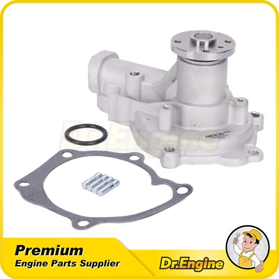 Water Pump Fit 92-99 Mitsubishi Eclipse Galant Dodge 2.0L 2.4L 4G63T 4G64 G64FR - Image 1 of 4