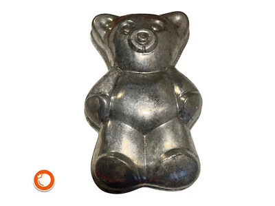 1950er Backform Teddybär Metall 40cm Niederlande WP05 - Bild 1 von 3