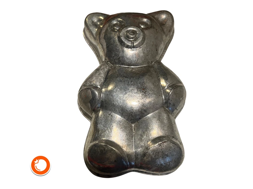 1950er Backform Teddybär Metall 40cm Niederlande WP05 - Bild 1 von 3