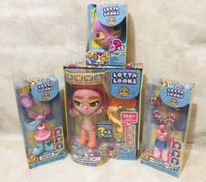 Lotta Looks Cookie Swirl Candy Cub Doll  w/ Donut & S’mores Pup & Key Chain - Picture 1 of 12