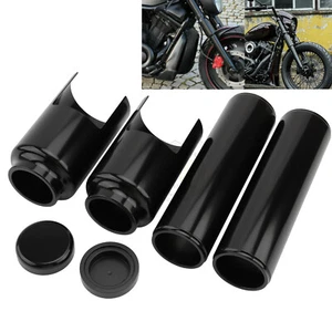 Aluminum Front Fork Cover Kit For Harley V-Rod VRSC Night Rod Special 2007-2011 - Foto 1 di 10
