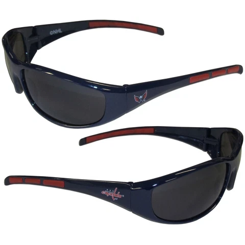 Washington Capitals Wrap Sunglasses Sports NHL Shades Hockey Glasses Fan Team Cover