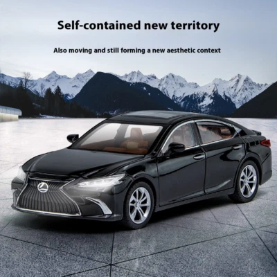 1:24 LEXUS ES300 Alloy Car Model Diecast Toy Vehicles Sound Light Kid Toy Gift - Image 1 of 4