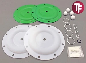 Compatible Aro 637119-44-C Wet Side Repair Kit - PTFE/Santoprene - Enviroflex - Picture 1 of 12