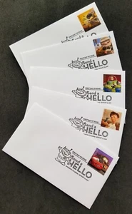 USA US Disney Pixar Films Send A Hello 2011 Cartoon Animation Movie Toy (FDC) - Picture 1 of 5