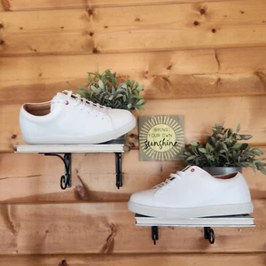Viktor NEU Hailey weiß Leder Komfort Sneaker Wanderschuh Biodyn Rocker Gr. 11 - Bild 1 von 12