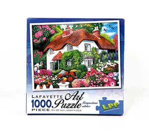 PUZ038-Lafayette Art: Rompecabezas de 1000 piezas de casa de flores. - Imagen 1 de 2