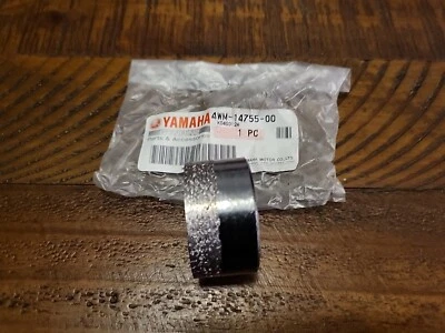 Yamaha OEM 2004-2014 Raptor 350 Exhaust Pipe Silencer Gasket 4WM-14755-00-00 - Image 1 of 2