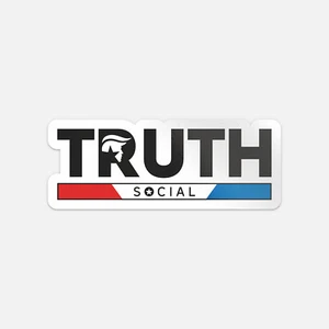 Verdad Social Trump Car Bumper Vinyl Sticker Calcomanía ''TAMAÑOS'' - Imagen 1 de 3