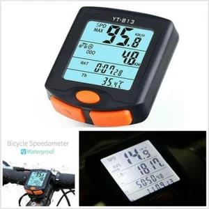 Medidor de velocidad ATV impermeable para motocicleta sensores deportivos digitales velocímetro para bicicleta - Imagen 1 de 10