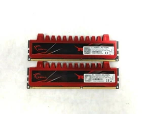 G.Skill RIP Jaws 4GB (2x 2GB) Kit DDR3-1600 PC3-12800 2GBx2 | F3-12800CL9D-4GBRL - Picture 1 of 3