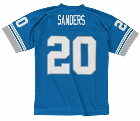 Mitchell & Ness Barry Sanders Detroit Lions Men's 1996 Legacy Jersey Cover