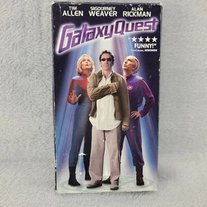 Galaxy Quest VHS 2000 Tim Allen Sigourney Weaver Alan Rickman TESTED - Imagen 1 de 11