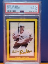 2005-06 Bee Hive SIDNEY CROSBY  Rookies #101 PSA 10 RC Rookie Upper Deck