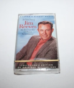 Jim Reeves His Greatest Hits Cassette Tape Collector's Edition Velvet Voice New  - Picture 1 of 3