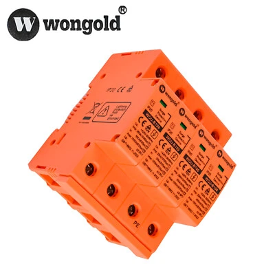ＷONGOLD Überspannungsschutz Photovoltaik PV 1000VDC Blitzschutz T2,T1+T2 B+C 2,3,4-polig