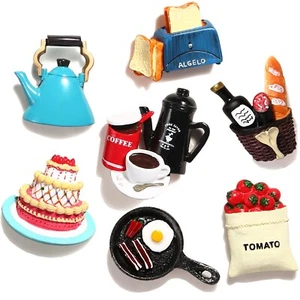 Food Fridge Magnets for Fridge Fun Cute Magnet Refrigerator Stickers for Kitc... - Picture 1 of 6