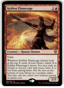 Keldon Flamesage Dominaria United NM MTG MAGIC - Picture 1 of 1