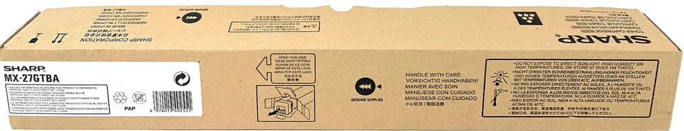 Sharp MX-27GTBA Tóner Original Negro MX-2300N/MX-2700N/MX-3500N/ - Imagen 1 de 1