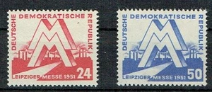 Ddr MiNr. 282 - 283 Mint ** - Picture 1 of 1