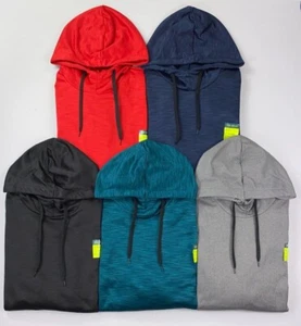 Men's Tek Gear Fleece Lined Performance Pullover Hoodie Hoody - Picture 1 of 6