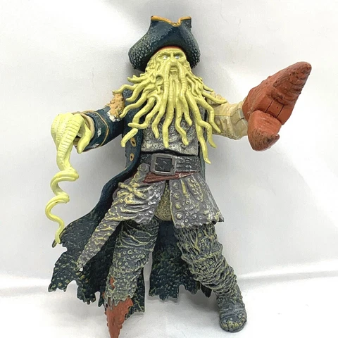 Disney Zizzle Pirates of the Caribbean Claw Snap Davy Jones Action Figure AR34 Cover