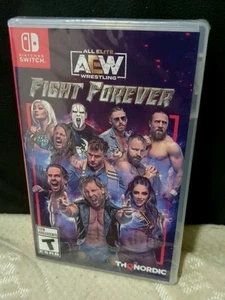 AEW: Fight Forever - Nintendo Switch nuovo sigillato spedizione gratuita - Foto 1 di 4