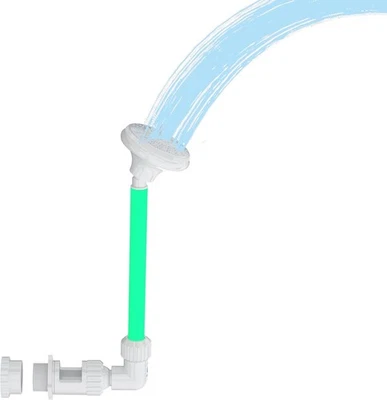 "Pool Fountain for Above & Inground Pools – 360° Adjustable Pool Waterfall, Po.. - Image 1 of 4